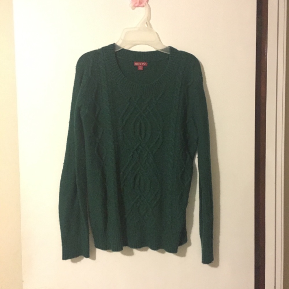 dark green sweater ☆